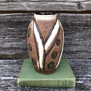 West Germany Vintage Bay Keramik MCM 1970s Fat Lava ceramic 610 20 Vtg WGP 🤎 70s